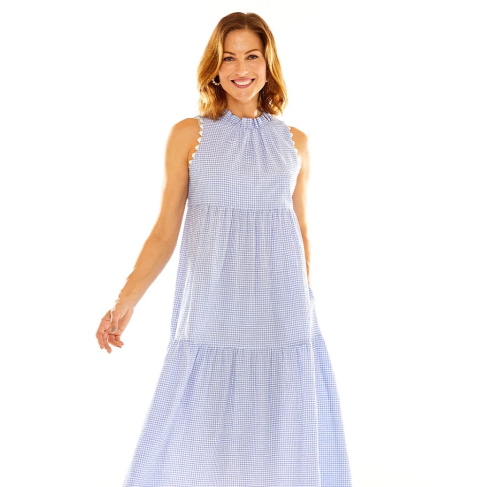 Sara Campbell tiered dress